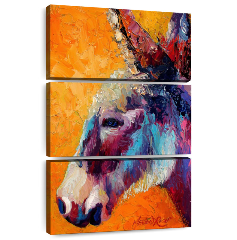 Brampt Burro 1 II, 57" H x 36" W