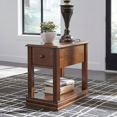 Table de bout avec rangement Hancock