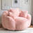 Oversized Floral Shaped Bean Bag Chair with 3 Pillows-1186148242
