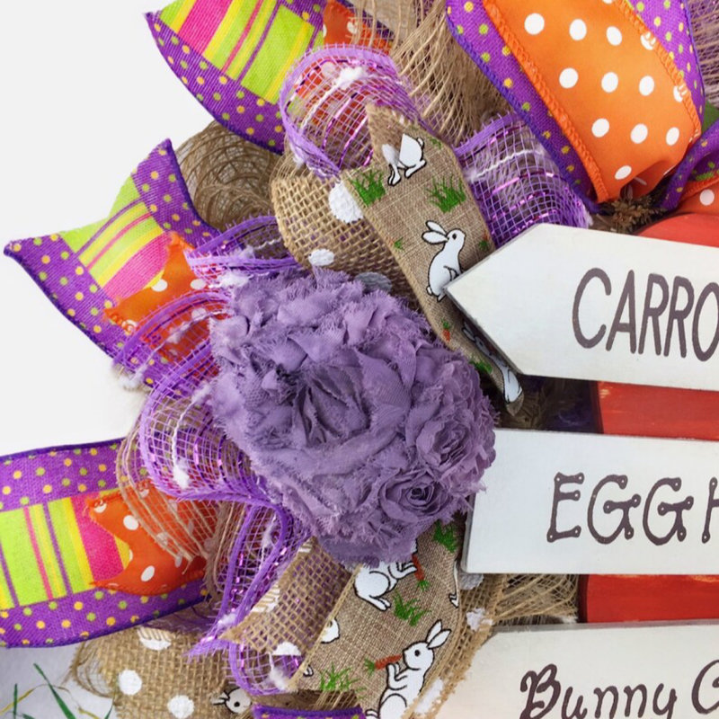 Couronne en maille 18 po