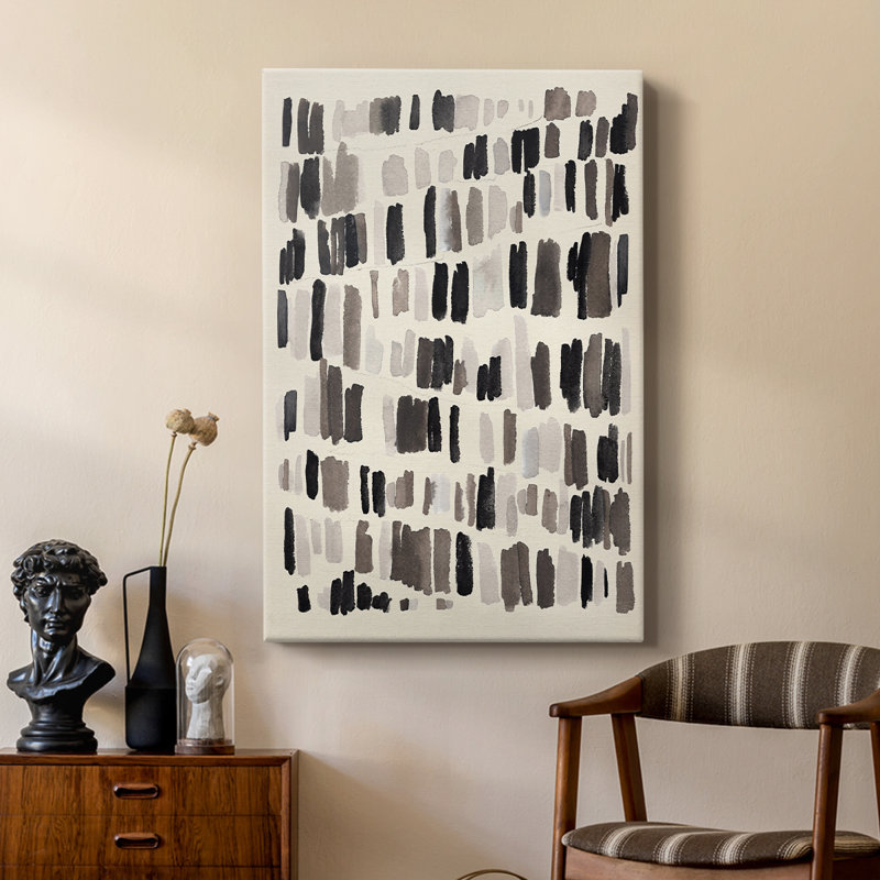 Craie et silex I - galerie Cavas sur mesure, H 48 po x l 32 po