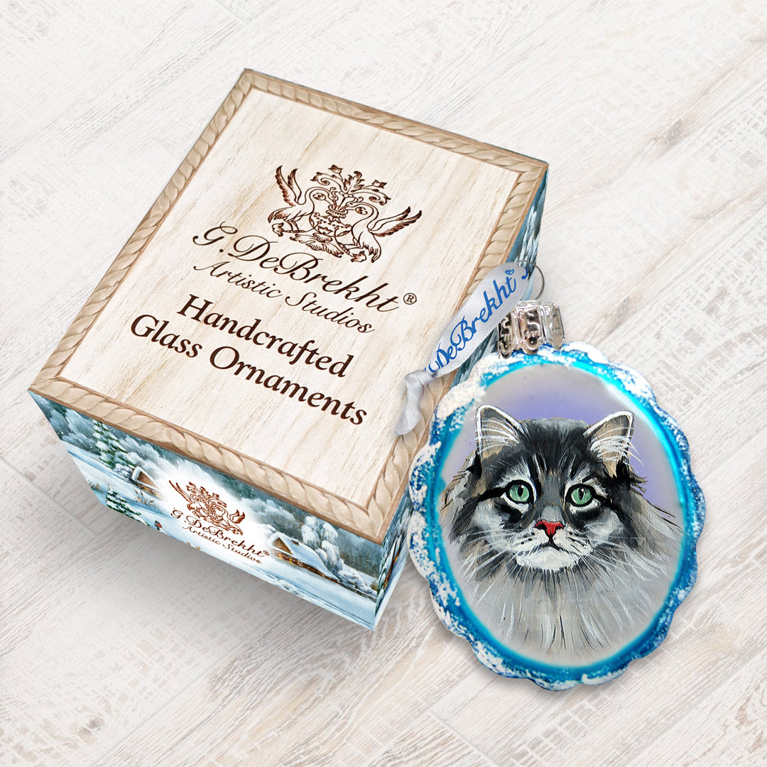 3'' Glass Holiday Shaped Ornament The Holiday Aisle®