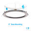Ensemble de 6 lumières à DEL encastrées Infibrite Thin-123845286-123845287-123845283