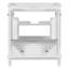Meuble-lavabo 30 po sans lavabo, base seulement, armoire de salle de bain multifonctionnelle avec portes et tiroir, structure solide et panneau de fibres à densité moyenne-116040600