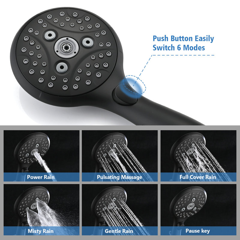 Wall Tub Spout, Matte Black