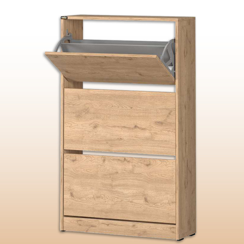 Armoire de rangement à chaussures verticale empilable 24 paires 