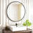 Gehard Round Metal Framed Mirror -677092420-677092422