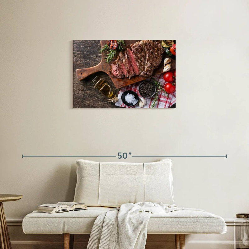 Yarlin Sliced Beef Steak, 20" H x 30" W