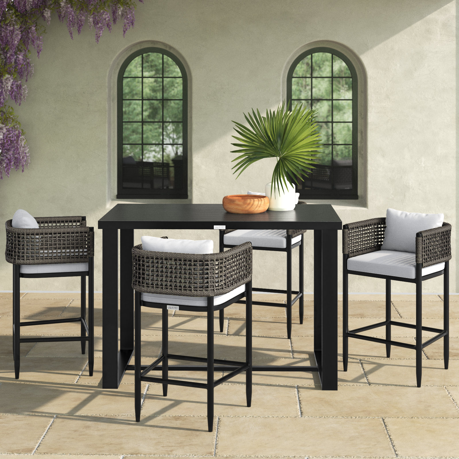 Scotia 59" Patio Dining Set