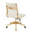 Chaise de bureau en velours Jive-1309142828