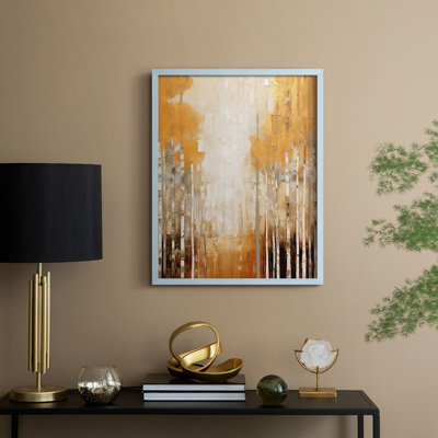 ABSTRACT Series CMLXII, reproduction encadrée - bois massif