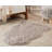 Mongolian Solid Color Handmade Novelty 2' X 3' Acrylic Area Rug in Gray
