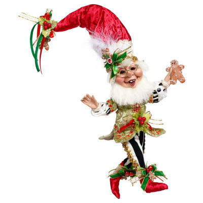 Gingerbread Cookie Elf, Small - 13 Inches