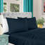 Ensemble de draps en coton 1000 fils Blue Nile Mills-75016855-75016859