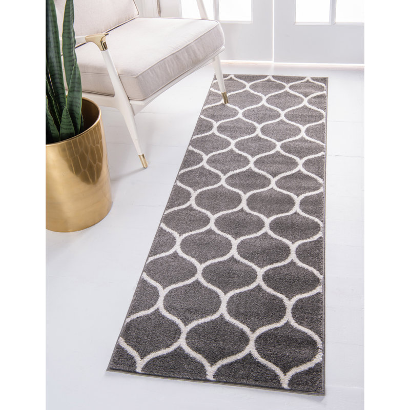 Llanet Geometric Indoor Rug, Runner 2' x 13'1"