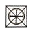 12 - Light Dimmable Square / Rectangle Chandelier