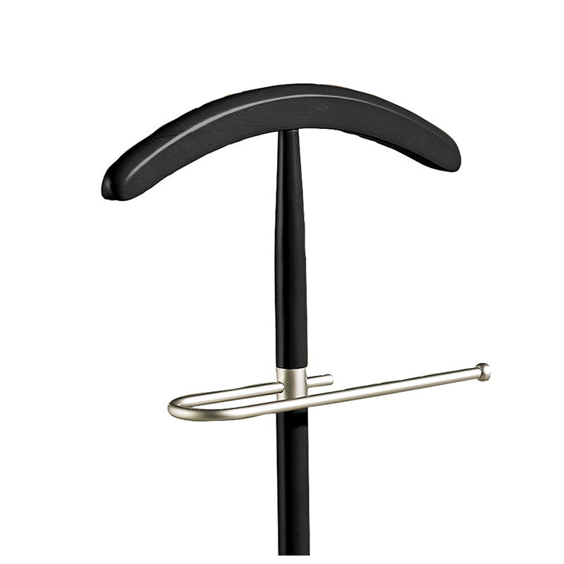 Newlon Freestanding Valet Stand, Black