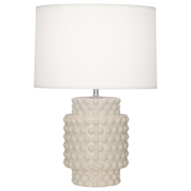 Small Dolly Accent Lamp, 21.5" H x 15" W x 15" D, Bone