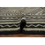 Tapis géométrique carré en laine Kilim 10 x 10