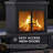 Sunjoy Outdoor Fireplace, Patio Wood Burning Steel Fireplace with Chimney, Log Holders, Fireplace Tool and PVC Cover-109049183