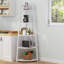 177.8cm H x 65cm W Metal Corner Bookcase-1837594685