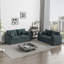 Causeuse modulaire rembourrée 2 pièces Laresth-2142614705