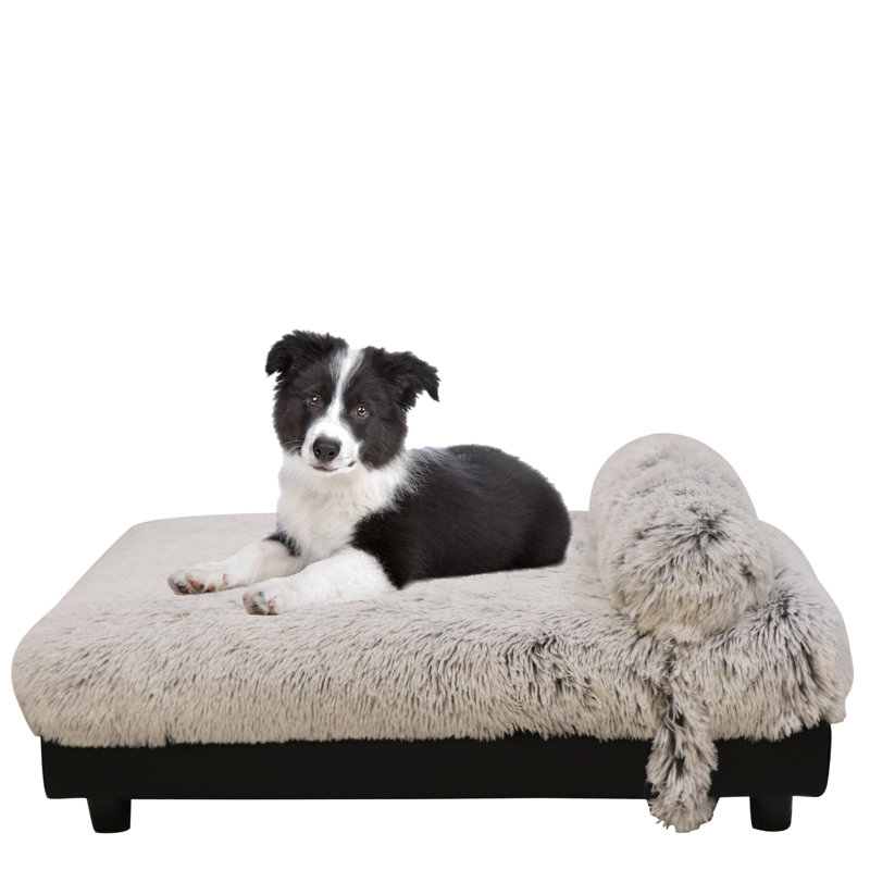 Canapé pour chien Soho, Ivoire, Grand (41 à 70 lb)