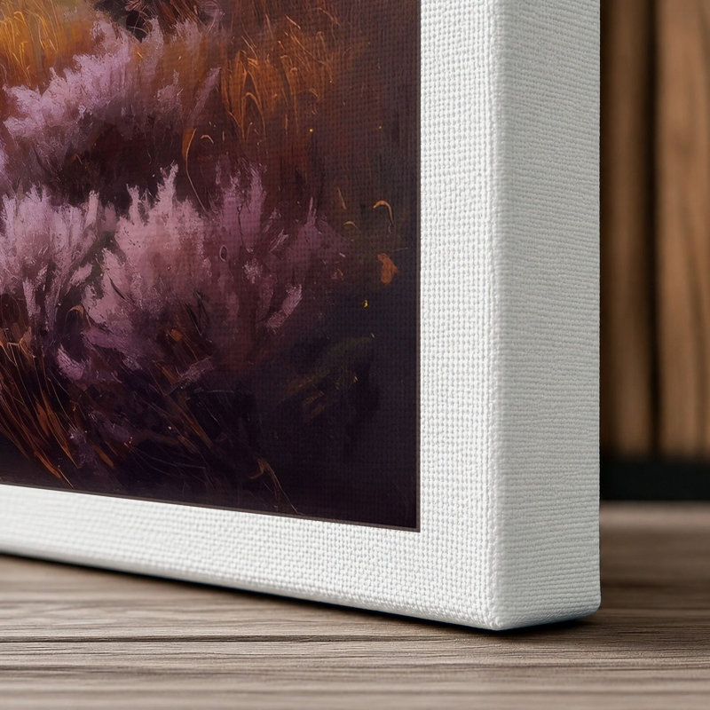 Highland Valley Mist Scandinavian - Wrapped Canvas, 24x16 - 61.0 x 40.6 cm, White Border