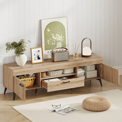Tv Stand For 65 Inch Tvs Modern Entertainment Center With Drawer 2 Storage Cabinets by Ivy Bronx