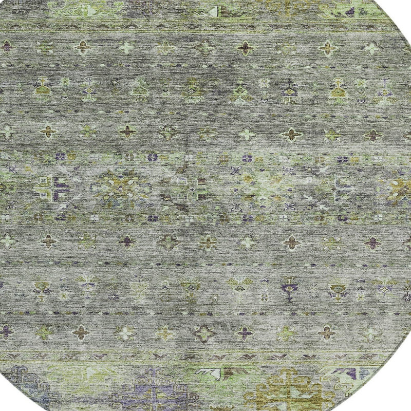 Tapis rond 8 po