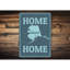 Panneau Home Sweet Home Alaska-58289488