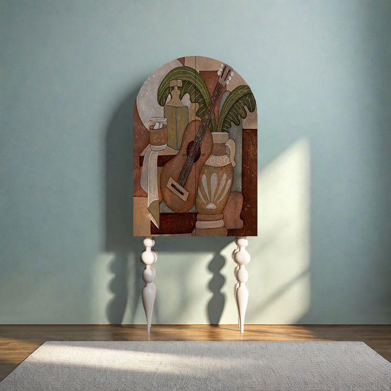 Armoire de décoration Vintage, Blanc