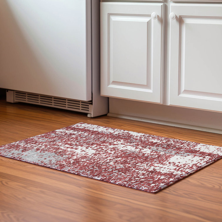 Premium Machine Washable Prisco Garnet Rug