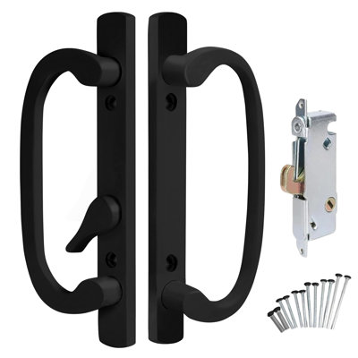 Porte de verre coulissante avec poignée de remplacement pour porte de patio