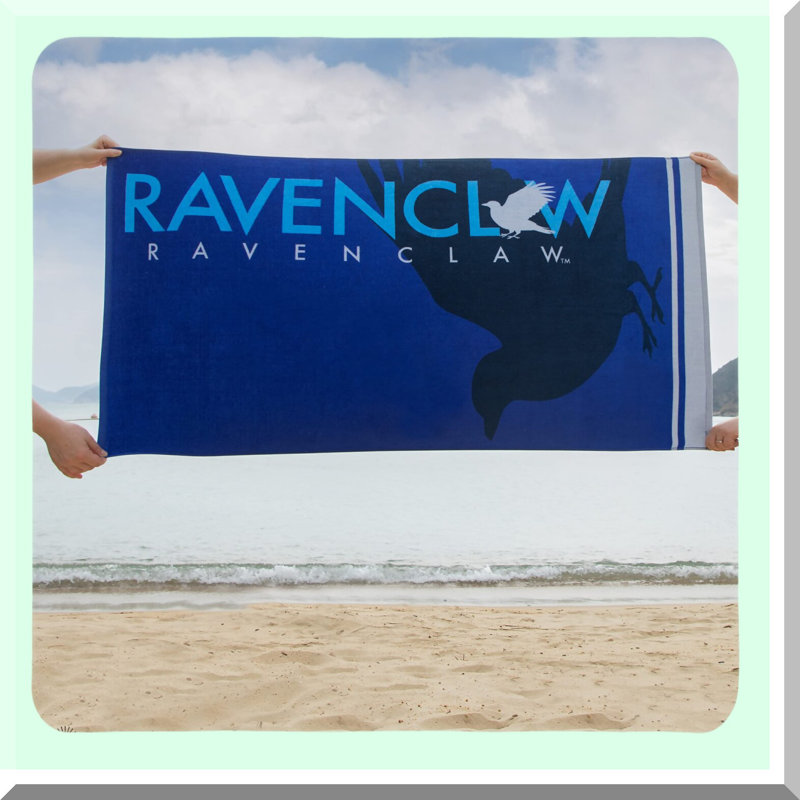 Wizardry Waves: Ravenclaw Edition - Officially Licensed Harry Potter Beach Towel