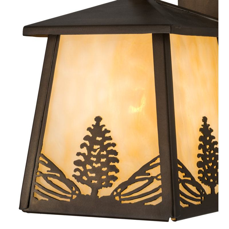 Rustic Lodge 1 - Light Outdoor Wall Lantern