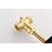 Extra High Flow Volume Control Valve - 3/4" Cast Metal, Brass Handle, Construction, Matt Black Shower Metal Ensures Performance, Finish