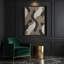 "Abstract Shapes" 61, art mural sur toile grise-193083460