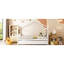 Lit double en bois avec lit gigogne Jenette-1615666351-1615666350