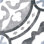 Luv Amore Grey 8-in. Encaustic Spanish/Moroccan Patterned Matte Porcelain Wall & Floor Tile