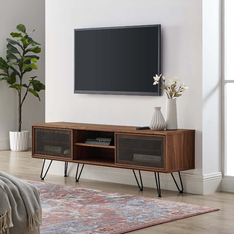 Meuble télé 59 "Nomad par Modway, Noyer / Noir