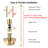 Yescom Professional Spinning Dancing Pole Kit 9.25FT for Party Club Exercise Fitness-106779784