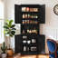 Armoire de rangement robuste avec tablettes réglables et comptoir-232859101