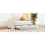 Lit de jour simple en velours avec couchette et charge, canapé-lit beige élégant pour une option de taille élégante-1434713850