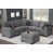 Dark Gray Polyester Blend
