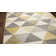 Rubino Modern Geometric White/Yellow Area Rug