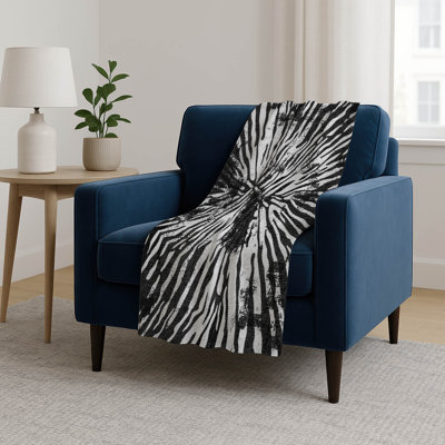 Addison Machine Washable Sherpa ASB818 Modern Throw Blanket
