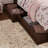 Lamaiyah Solid Wood Platform Bed with Footboard and Storage Drawers-394844271-394844264