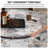 Simple Modern Luxury Stone Round Dining Table Set