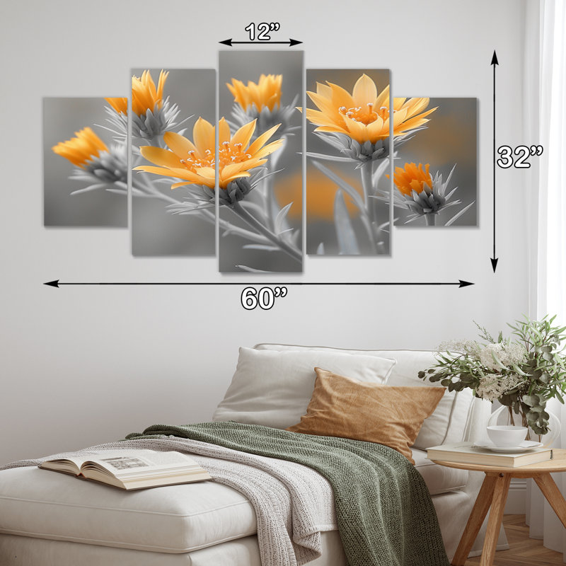 Giblin - Thistle Canvas Wall Art Set